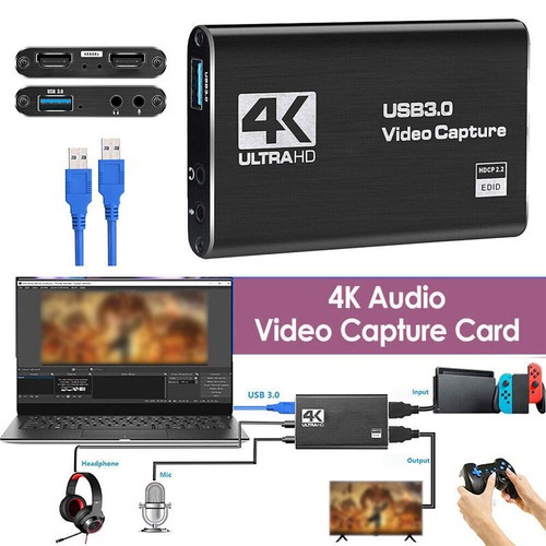 Usb game capture - card, 4k